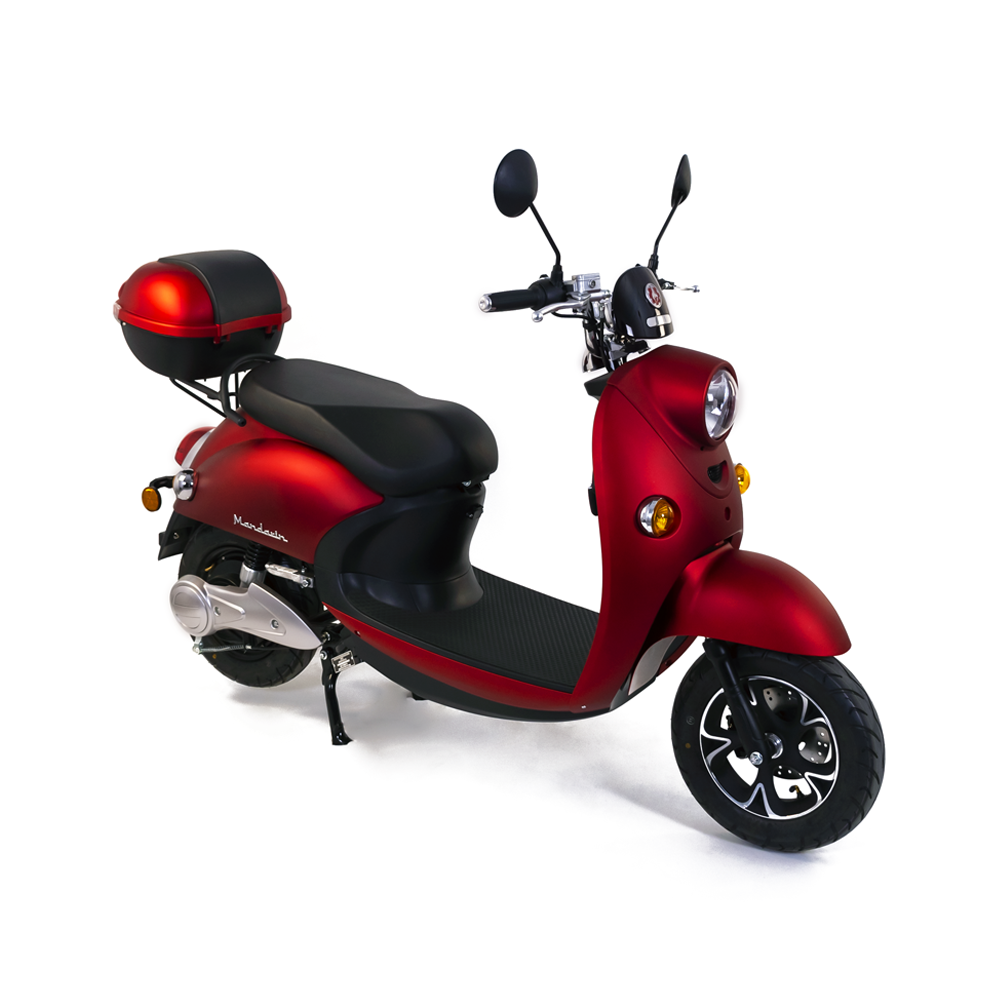 Fără permis - Scuter Electric Rotakt Mandarin, Motor 1600W, Viteză maximă 25km/h, Autonomie 55 km, Baterie litiu-ion 60V 20Ah, 2 locuri