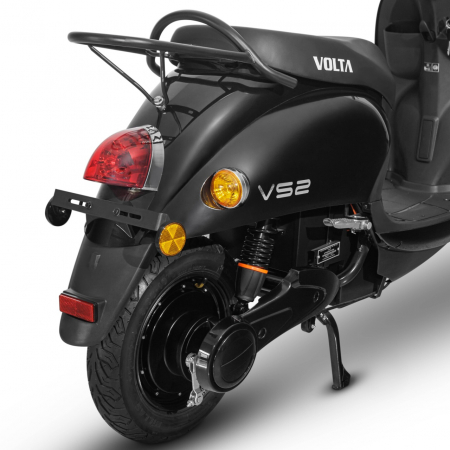 Scuter Electric, Voltarom S2, fara permis, 2000 W, autonomie pana la 60 km, Negru [9]
