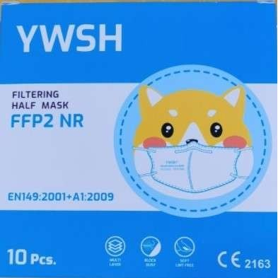 Semi masca filtrare particule FFP2, CE 2163, copii [2]