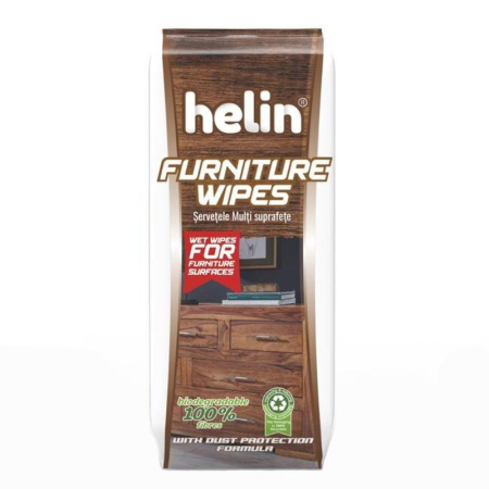 Sub 99 Lei - Servetele Umede, Helin, 60 buc Mobila