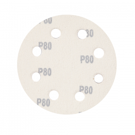 Set 10 hartie abraziva P80 8gauri 180mm [2]