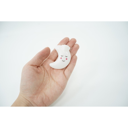 Set 10 Ornamente pentru Instalatie, Flippy, Atasare la Instalatia de Craciun, Design Festiv, Protectie Becuri Instalatie, Rezistente la Zapada, Interior/ Exterior, Model SemiLuna [3]