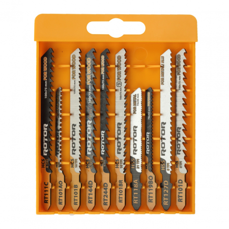 Set 10 Panze fierastrau pendular pentru Lemn/Metal ROTOR RTS1 [1]