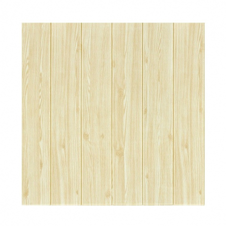Pentru Casa si Camping - Set 10 Placi Tapet 3D, Flippy, 70 x 70 cm, Grosime 3 mm, din Rasina, Tip Placi de Lemn, Suprafata Acoperita 4.9 mp, Crem
