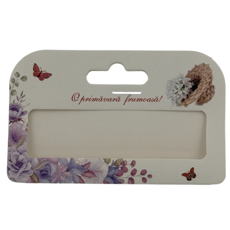 Set 100 Bucati Ambalaje de Carton pentru Martisor, Flippy, Cutii Bratara, Model Ghiocei in Cos [1]