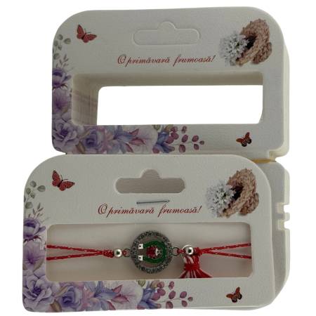 Set 100 Bucati Ambalaje de Carton pentru Martisor, Flippy, Cutii Bratara, Model Ghiocei in Cos [3]
