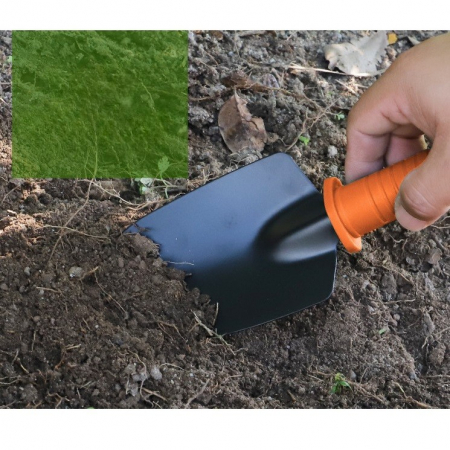 Set 12 accesorii pentru gradinarit Flippy, geanta depozitare inclusa, otel inoxidabil, 37 x 27 cm, portocaliu [7]