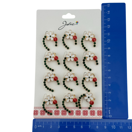 Set 12 Brose Martisor Primavara, Jolie, Model Potcoava cu Floare si Buburuza [4]