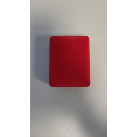 Ambalaje Martisor - Set 12 Cutii de Bijuterii, Catifea rosie , 6 x 7,8 cm