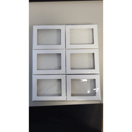 Ambalaje Martisor - Set 12 Cutii pentru Martisoare/Brose Model 1, Crem 6,5 x 8,5 cm