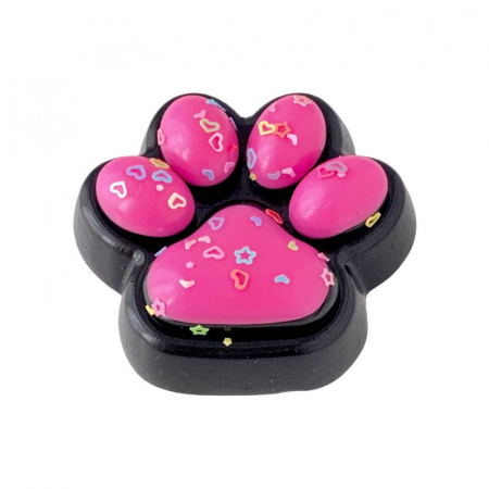 Set 12 Jucarii Antistres Squishy, Flippy, cu Revenire Lenta, Model Labuta de Pisica, 6.8x6.2 cm, 55g, Ambalaj Transparent, 4 Culori [11]