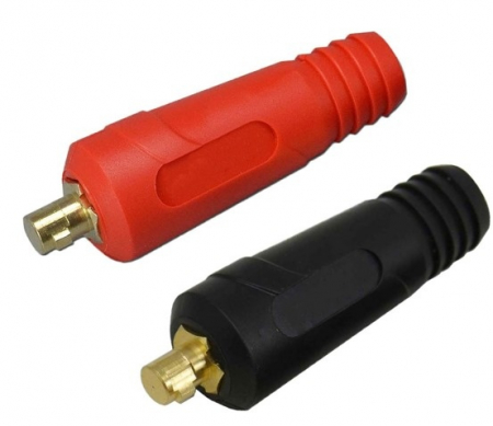 Sub 99 Lei - Lichidare SET 2 CONECTORI CABLU SUDURA 35-50 TATA , 200-300A