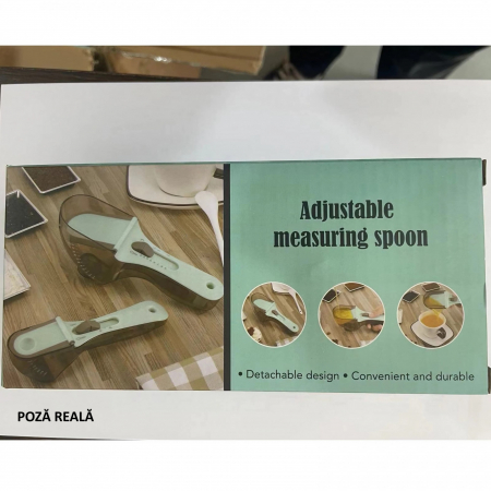 Set 2 Cupe Gradate pentru Bucatarie, Flippy, Cupe de Masurat Reglabile, Ergonomic, Confortabil, pentru Lichide si Solide, Volum ajustabil 5-30ml, 30-130ml, Culoare Albastru [8]