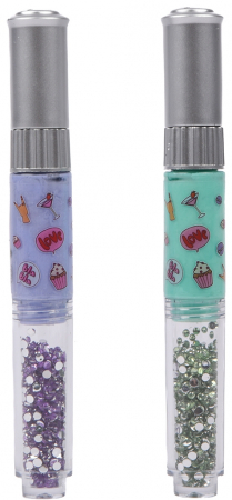 Set 2 lacuri de unghii 3in1 pentru fetite Create It! [1]