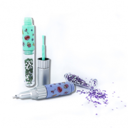 Set 2 lacuri de unghii 3in1 pentru fetite Create It! [2]