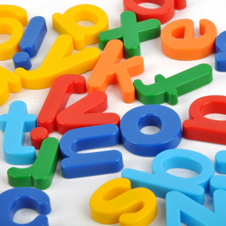 Set 26 Litere, Flippy, Magnetice, pentru Frigider, din Plastic, +3 Ani, 13 x 18 x 14 cm, Multicolor [3]