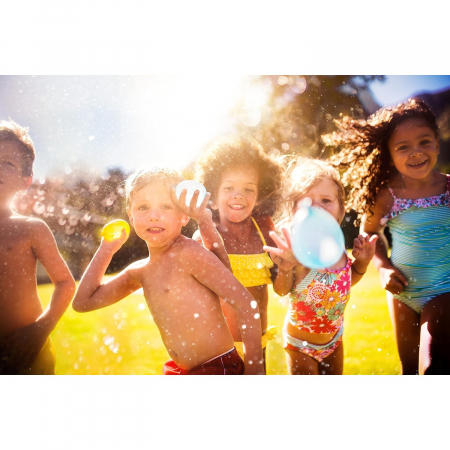 Set 300 de Baloane cu Apa, Flippy, Rezervor de Apa de Umplut, 1.5L, Autosigilate, 34 x 27 x 10 cm, Multicolor [2]