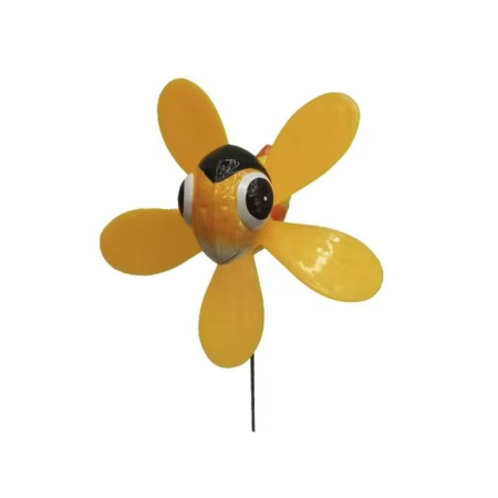 Set 4 Figurine, Decoratiuni de Gradina, Flippy, Tip Morisca de Vant, Model Insecte, 57 x 12 cm, Multicolor [4]