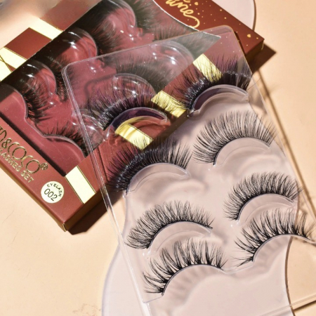 Lichidare Set 4 Perechi de Gene False, KEVIN &amp; COCO, Marimea 3 [1]