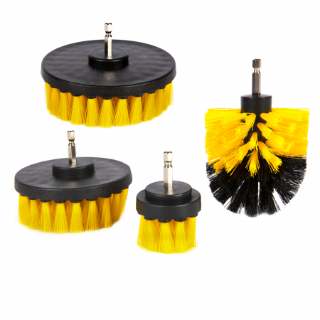 Set 4 perii curatat pentru bormasini [0]