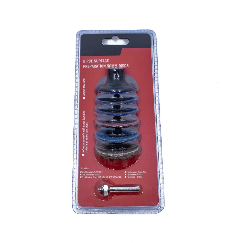 Accesorii si consumabile rotakt - SET 8 PIESE ABRAZIVE PTR SLEFUIRE 1/4"