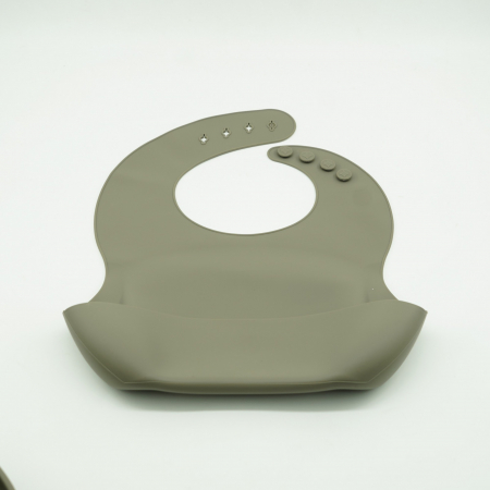 Set 8 piese diversificare bebelusi si copii din silicon Flippy, baveta, farfurie compartimentata cu ventuza, bol cu ventuza, tacamuri din lemn si silicon, cana pentru gustari, fara alergeni, verde inc [7]