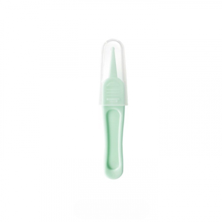 * LICHIDARE STOC * Set Aspirator Nazal pentru Copii, Flippy, Manual, Anti-Reflux, cu Pompita, Usor de Curatat, Varf din Silicon, 11.2x4cm, Verde [3]