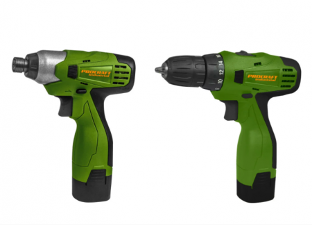 Set autofiletanta Procraft PA168 cu acumulator si pistol cheie cu impact cu acumulator Procraft [0]