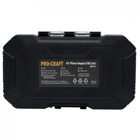 Set biti de impact PROCRAFT IBS-41 , 41 piese [2]