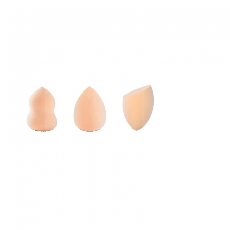 Set Buretei Machiaj, Flippy, Premium, nude, 3 bucati [1]