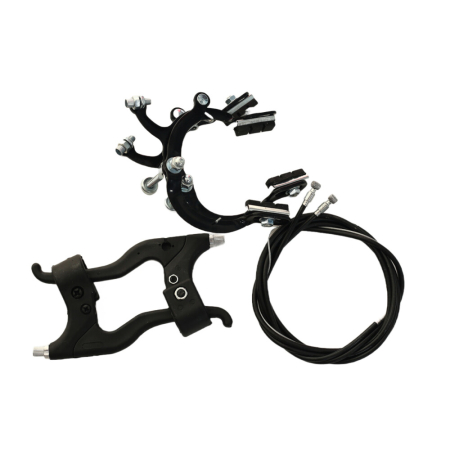 Biciclete, trotinete, triciclete - Set complet frână V-Brake - Manete aluminiu pentru bicicletă - accesoriu ciclism