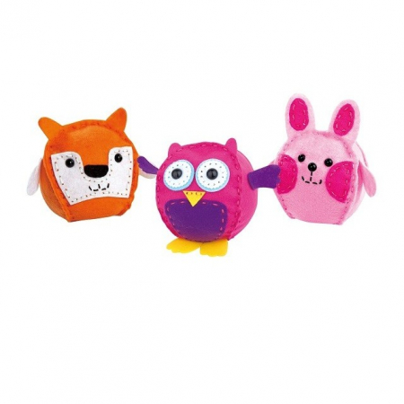 Jucarii, Copii & Bebe - Set creatie perna pentru copii, Dream Kids, 3 piese