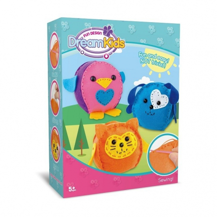 Set creatie perna pentru copii, Dream Kids, 3 piese, model 2 [4]