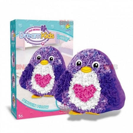 Set creatie perna pentru copii, Dream Kids, Pinguin [1]