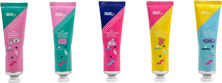 Set crema 2in1 maini si corp pentru fetite Create It! 5 bucati [3]