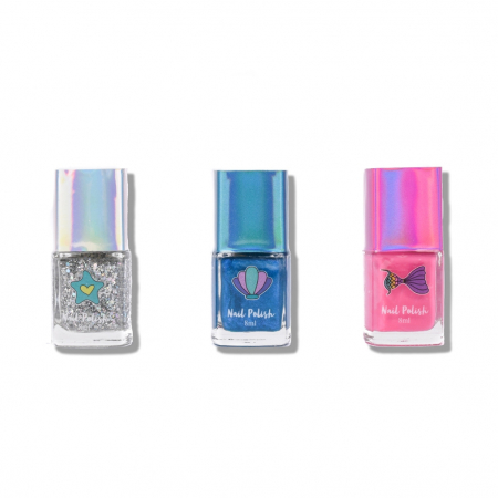 Set de 3 oje pentru fetite Mermaid Glitter Create It! 8 ml [1]