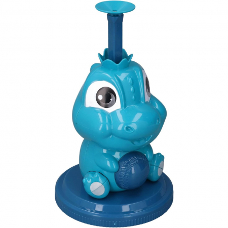 Set de Baseball 5 Piese pentru Copii, Flippy, Jucarie Dinosaur Press, 14x23 cm, Verde/Albastru [4]