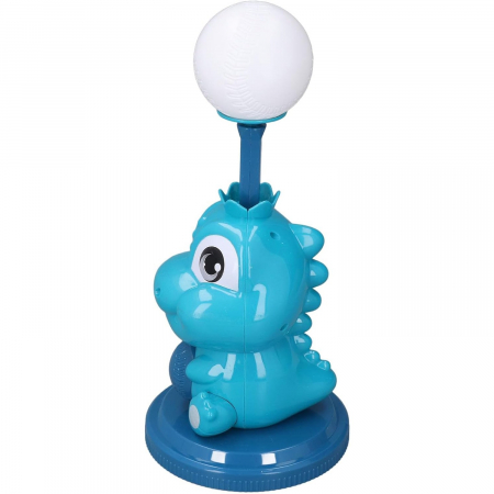 Set de Baseball 5 Piese pentru Copii, Flippy, Jucarie Dinosaur Press, 14x23 cm, Verde/Albastru [3]