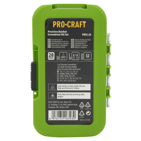 Set de biti PRSS-28 Procraft [4]