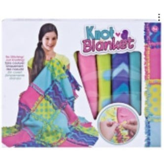 Jucarii, Copii & Bebe - Set de creatie DIY Flippy, patura pentru tesut si tricotat, multicolor