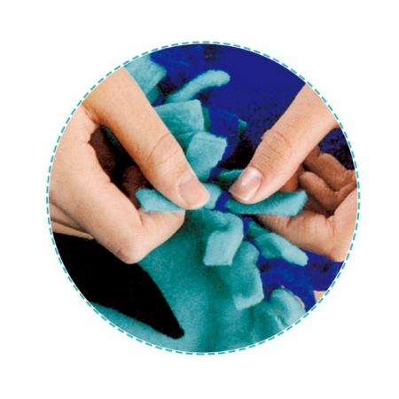 Jucarii, Copii & Bebe - Set de creatie patura pentru copii, Flippy, tesut si tricotat +6 ani