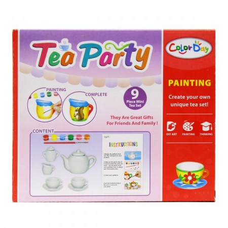 Set de creatie pictura pe portelan, 6 culori [2]