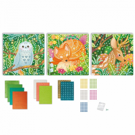 Set de creatie, Sycomore Stick n Fun Mozaic, Animale salbatice [2]