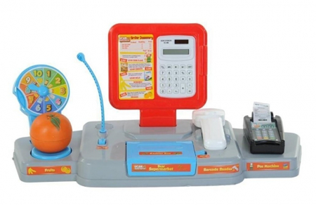 Seturi de joaca - Set de joaca magazin, casa de marcat cu accesorii