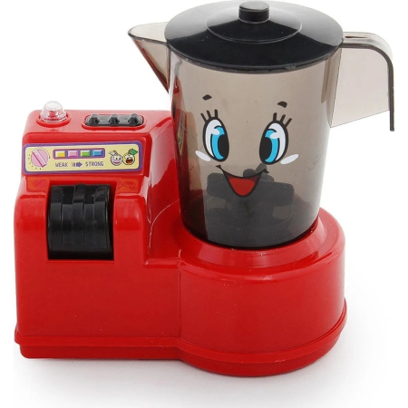 Set de joaca mini bucatarie, aparate de uz casnic mici, 6 piese, pentru copii, rosu [1]