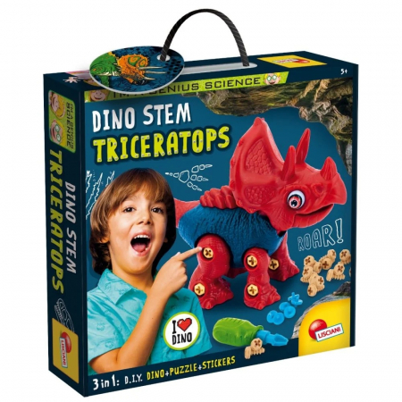 Jucarii, Copii & Bebe - Set de stiinta Lisciani, Dino Tricertops