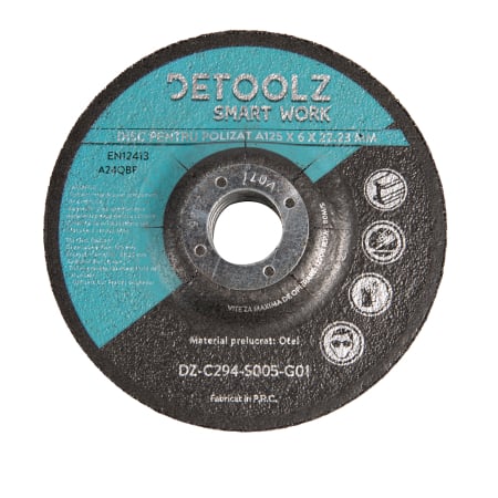 Set disc pentru polizat A125*6*22.2 mm (5 buc/set) [1]