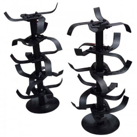 Piese si accesorii motocultoare - Set freze, 25 - 30 cm, interior 32 mm, 2+2+1