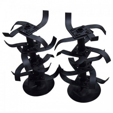 Piese si accesorii motocultoare - Set freze, 25 - 30 cm, interior 32 mm, RO10R, 2+1+1