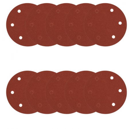 Set hartie abraziva 215mm P120 6 gauri, slefuitor [1]